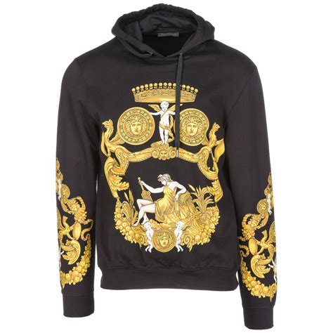 versace mens sweatsuit|Men's Versace Sweatshirts & Hoodies .